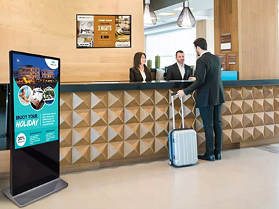 digial signage for hotel
